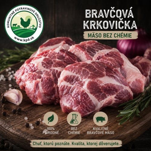 Bravčová krkovička bez chémie